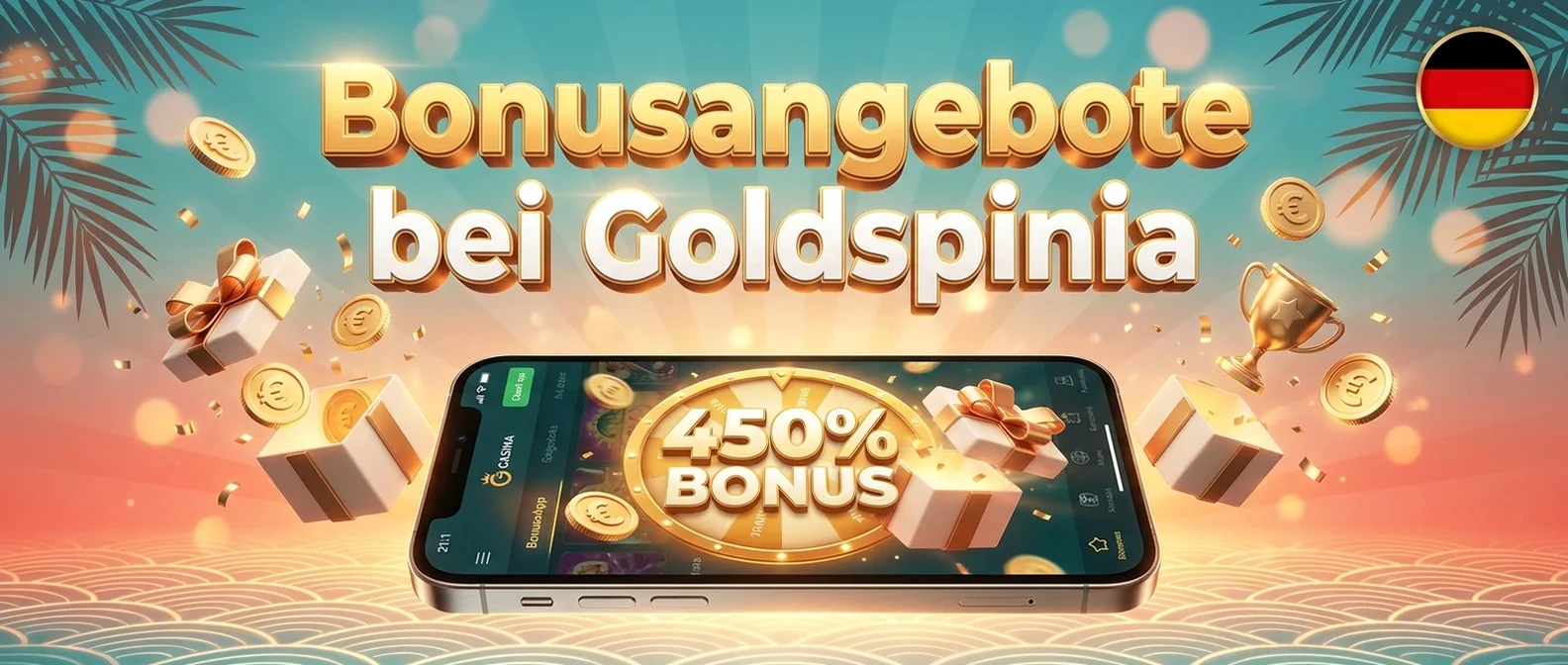 Bonusangebote bei Goldspinia